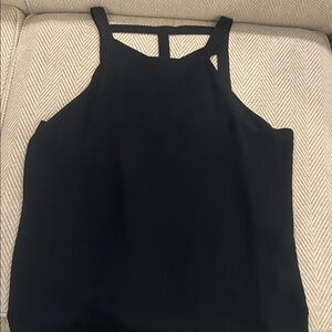Chic Black Sleeveless Women's Tank Top